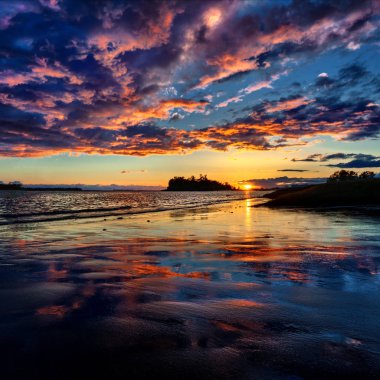 pitoresk deniz manzara