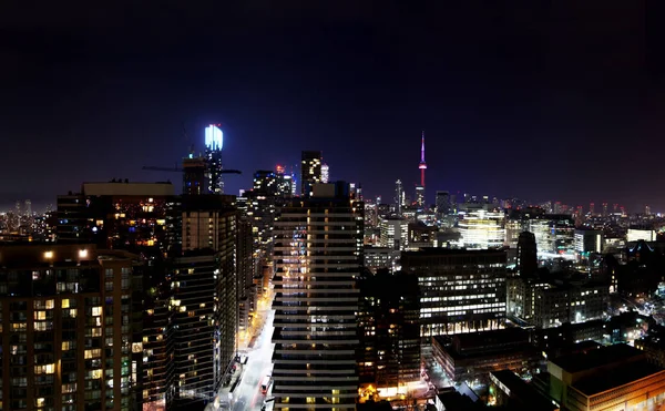 Pittoreske Silhouetten der Stadt — Stockfoto