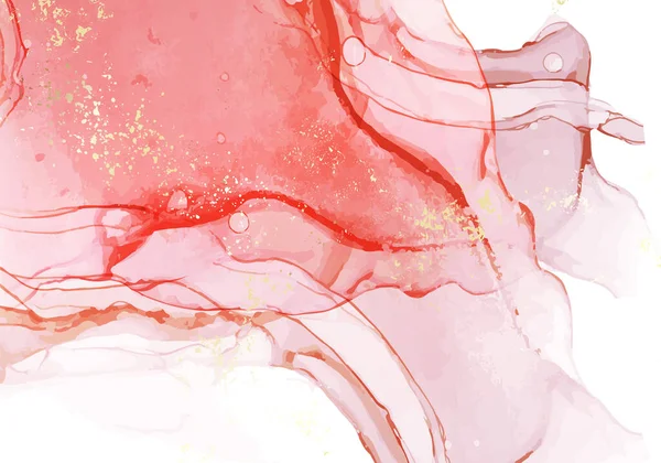 Αφηρημένο Μελάνι Παστέλ Κοράλλι Ροζ Χρώμα Χρώμα Χρώμα Παστέλ Φόντο — Διανυσματικό Αρχείο