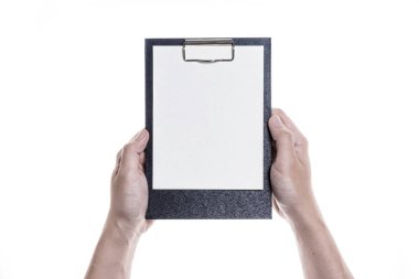 Bir adam bir sabit tutun 