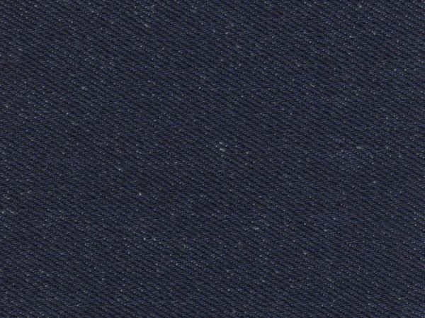 Black denim cotton fabric — Stock Photo, Image