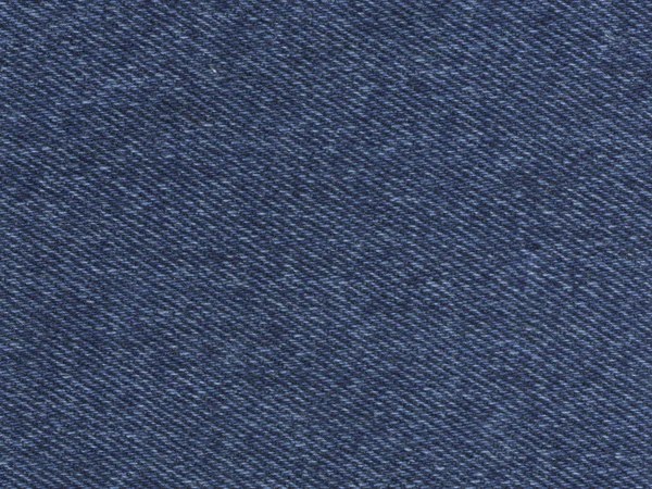 Синя джинсова бавовняна тканина — стокове фото