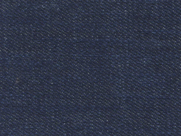 Синя джинсова бавовняна тканина — стокове фото