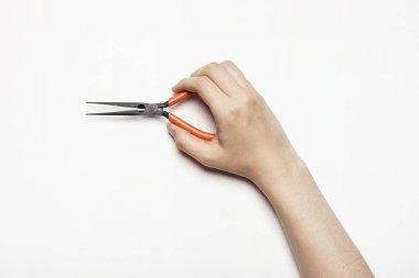 elini tut iğne burun pense