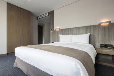 modern ve lüks otel odası.