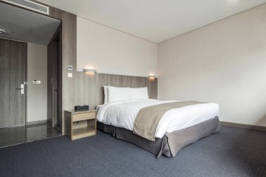 modern ve lüks otel odası.