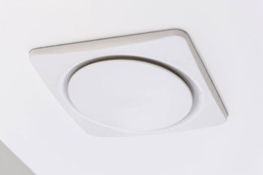 Otel Oda havalandırma beyaz duvar.