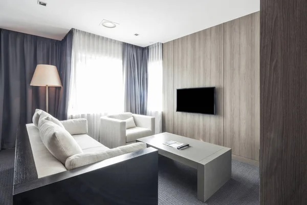 modern ve lüks otel odası.