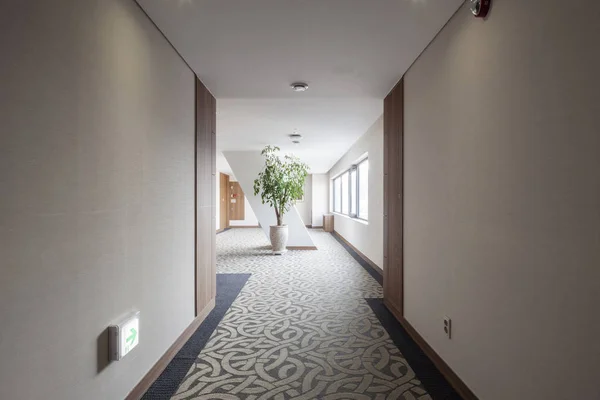 Passagen Sätt Sökväg Passage Hallen Mittgången Hotellrum Dagen Seoul Korea — Stockfoto