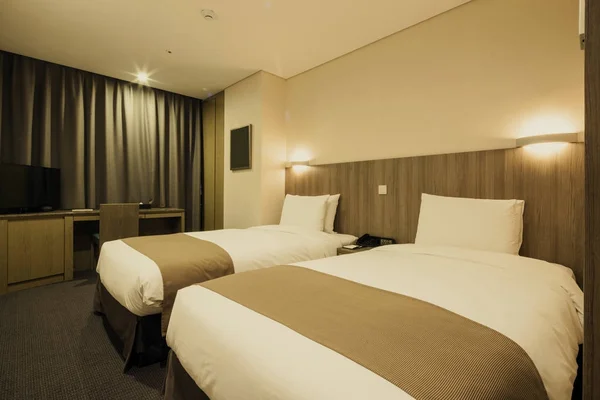 Clean Luxury Hotel Room Seoul — Stock Photo, Image