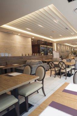 modern ve klasik otel kafe