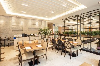 modern ve klasik otel kafe