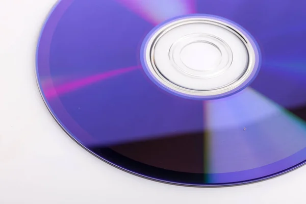 Dvd Vit Bakgrund — Stockfoto