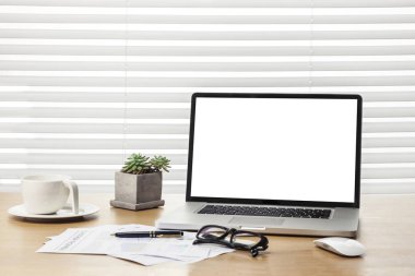 iş ve Finans kavramı. çalışma alanı.