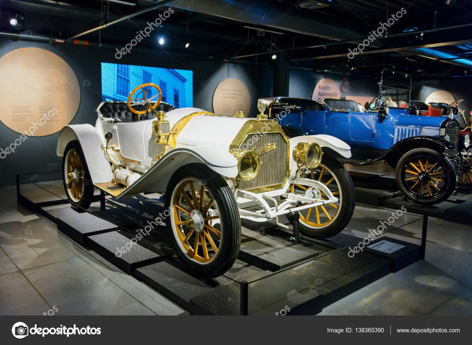 Car Museum Riga Latvia December 30 2016 Old Car Overland Mo Stock Editorial Photo C St Roman2010 Gmail Com 138365390