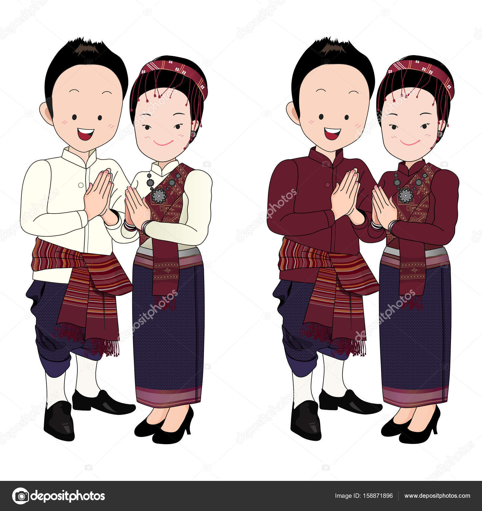 desenho de casal de casamento noiva e noivo no nordeste vestido