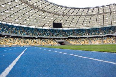 Kiev, Ukrayna - 15 Ekim 2016. Olimpik Stadyumu - Milli Güvenlik Olimpiyskiy.