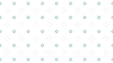 Kaleydoskop sıra desenleri. Soyut çok renkli hareketli grafik arka plan. Güzel parlak süsleme. Sorunsuz döngü.