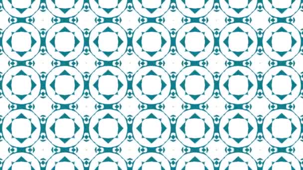 Kaleidoskop Patternů Sekvence Abstraktní Barevné Pohybu Grafiky Pozadí Krásné Světlé — Stock video