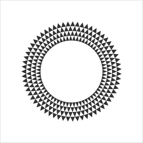 Cirkulär Fractal designelement — Stock vektor