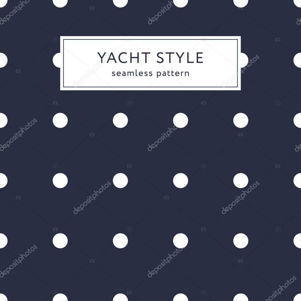 navy blue polka dot pattern