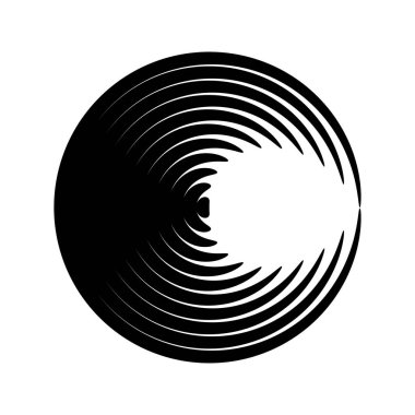 soyut yuvarlak şekil