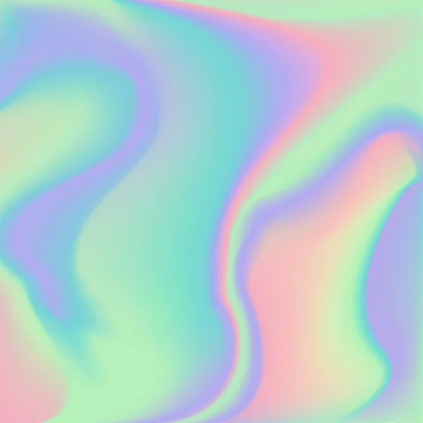 Vibrant gradient holographic texture — Stock Vector
