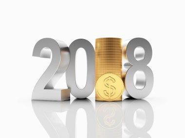 Altın sikke yığını 2018 sayılarla gümüş