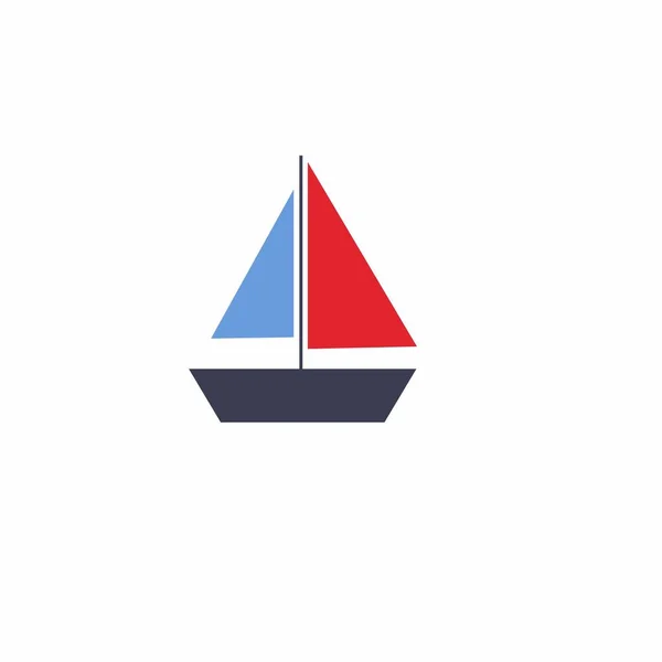 Wektor ikona z łodzi — Wektor stockowy