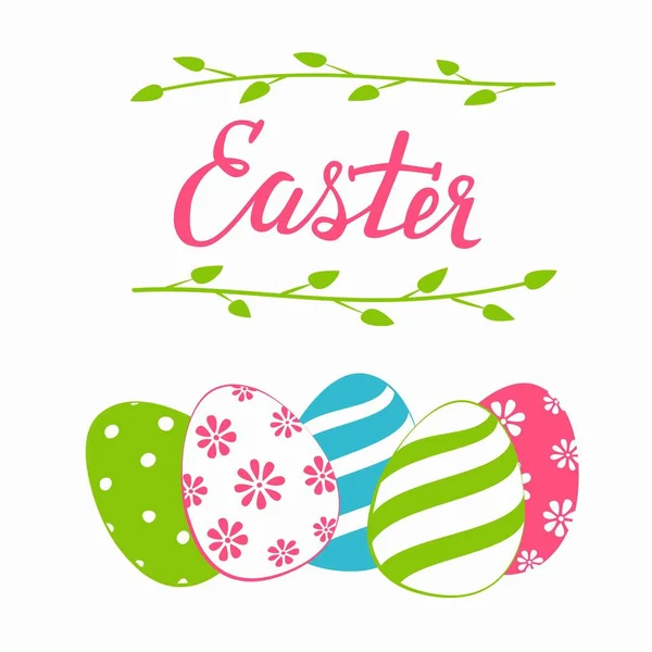 Beyaz tasarım öğeleri üzerinde izole yumurta, Paskalya tatil dekorasyon, dizi