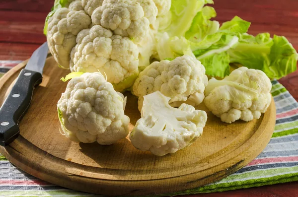 Pieces of cauliflower — Stock Photo, Image