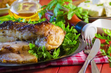 Fırında pişmiş pastırma