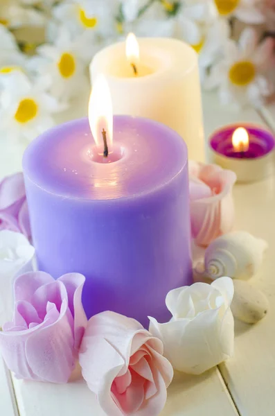 Soap for a bath in the form of a rose — Stock Photo, Image