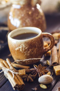 Baharat ile kahve