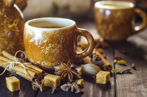 Café com temperos — Fotografia de Stock