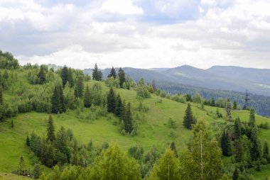 Karpat Dağları ve dağ vadiler