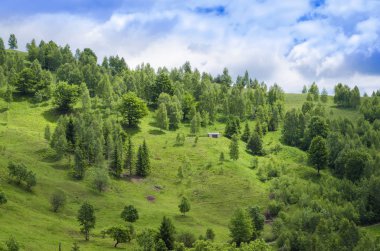 Karpat Dağları ve dağ vadiler