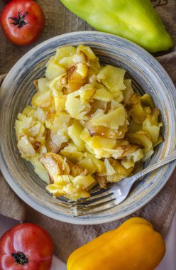 ev yapımı patates Ukrayna geleneksel yemeği