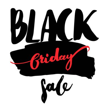 Kara Cuma, soyut mürekkep lekeleri üzerine yazıtlar. Sancak ya da poster için Kara Cuma şablonu. İndirim ve indirim. Kara Cuma Sancak Vektörü illüstrasyonu