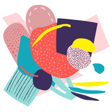 Yaratıcı arka plan fırça dokusu. Modern sanat arka plan. fırça darbesi.