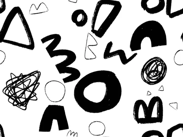 Renkli çeşitli yuvarlak şekillerden oluşan modern tarz soyutlaması. Vektör illüstrasyonu.