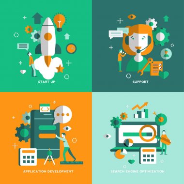 Start Up, destek, uygulama geliştirme, Seo kavramları