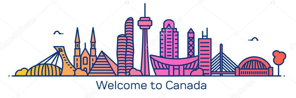 Welcome to Canada banner
