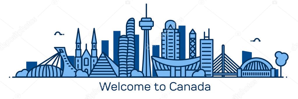 Welcome to Canada banner