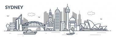 Sydney şehir manzarası