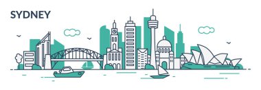 Sydney şehir manzarası