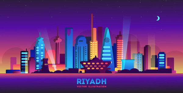 Riyadh city skyline