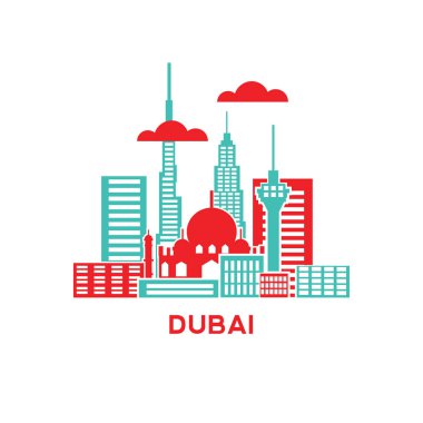 Dubai şehir manzarası