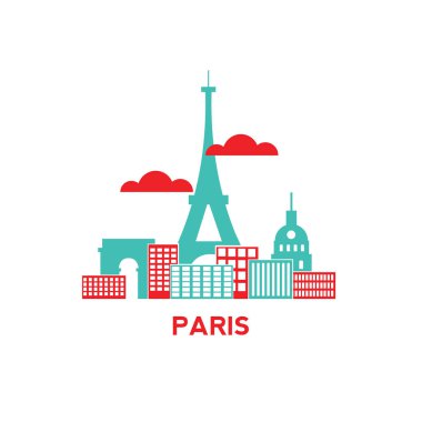 Paris şehir manzarası