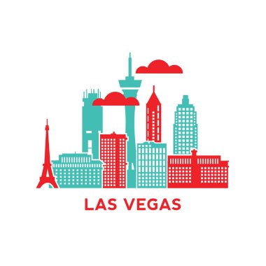 Las vegas şehir manzarası